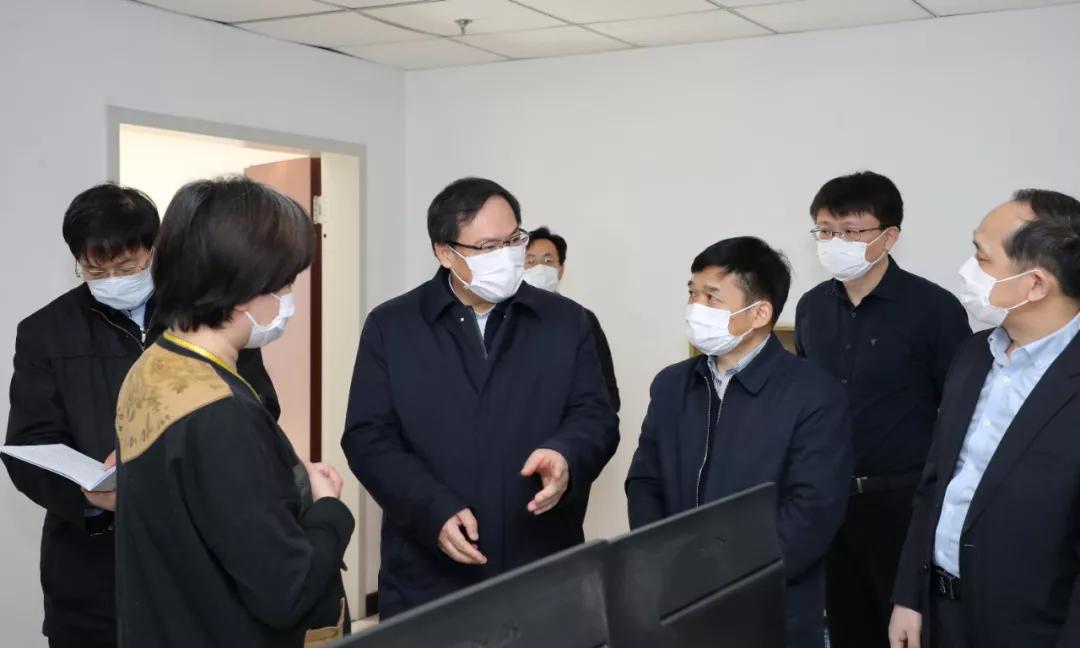 楊金成到七院、七一四所檢查指導疫情防控和復工復產工作