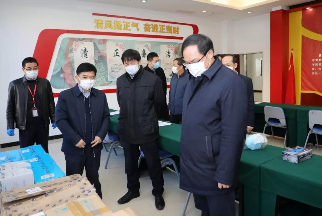 楊金成到七院、七一四所檢查指導疫情防控和復工復產工作